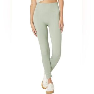 Madewell MWL Superribbed High-Rise 26 1/2" Leggings, light green, L-XL